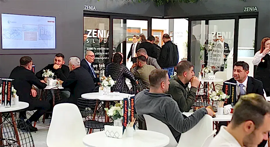 Avrasya Pencere Fuarı'nda Standımıza Yoğun İlgi