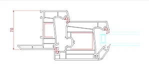 Pervazlı Kasa - Kapı