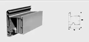 Dışa Açılır Kilitli Kapı Profili