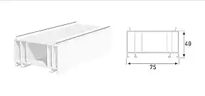 Kasa Kaldırma Profili (40 mm)