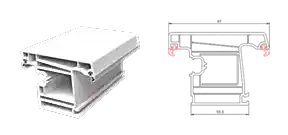 Dışa Açılır Kapı Profili