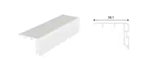 Kanat Kapama Profili (75mm)