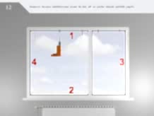 Kasanın duvara sabitlenmesi sırası ile üst, alt ve yanlar olacak şekilde yapılır.