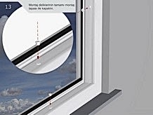 Montaj deliklerinin tamamı montaj tapası ile kapatılır.