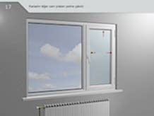 Kanadın diğer cam çatıları yerine çakılır.